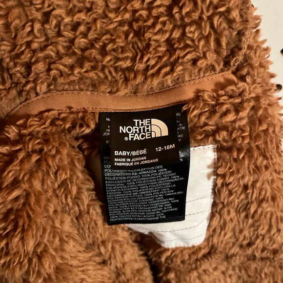 The North Face Baby/Toddler Plush Fleece Bunting Suit 12-18 Months - Picture 5 of 5